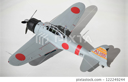Zero Fighter Type 21, 1/72 scale model, focus shift photography 122249244