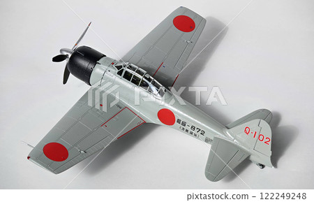 Zero Fighter Type 32, 1/72 scale model, focus shift photography 122249248