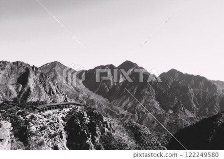 Monochrome Helan Mountain Range Monochrome Helan Mountain Range 122249580