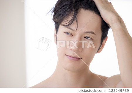 美女頭像男 美女頭像男 122249789