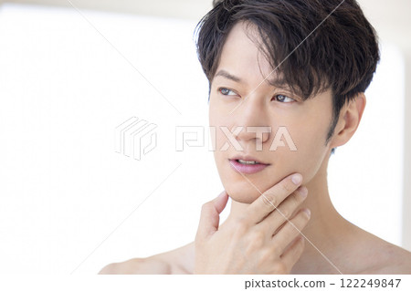 Beauty Image Male Portrait 122249847