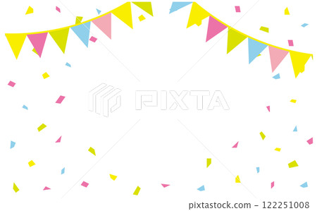 Party background illustration frame 122251008