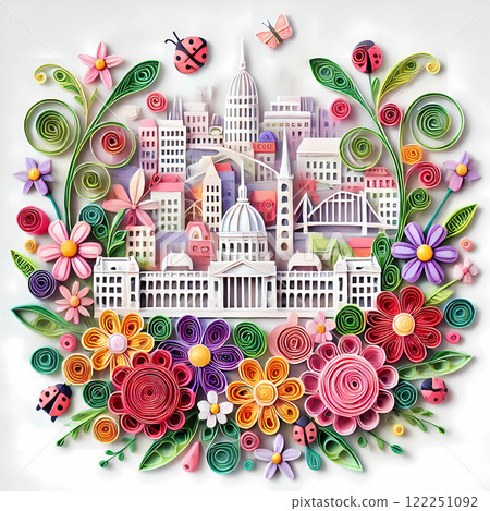 Budapest city in spring Budapest city in spring 122251092