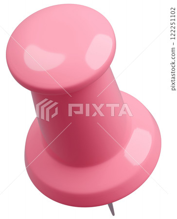 3D背景材質_thumbtack_pink 3D背景材質_thumbtack_pink 122251102