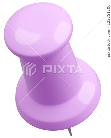 3D背景材料_thumbtack_purple 122251106