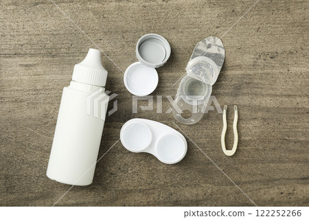 Contact lenses for eyes with lens liquid Contact lenses for eyes with lens liquid 122252266