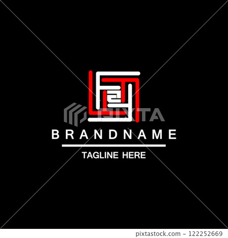Letter Z Maze Labyrinth Logo Design Element Letter Z Maze Labyrinth Logo Design Element 122252669