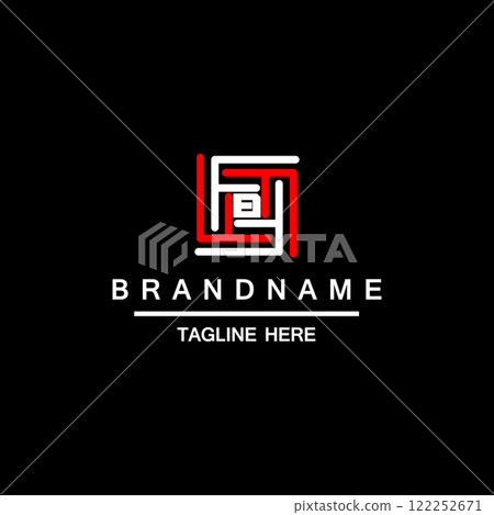 maze logo design letter b vector template maze logo design letter b vector template 122252671