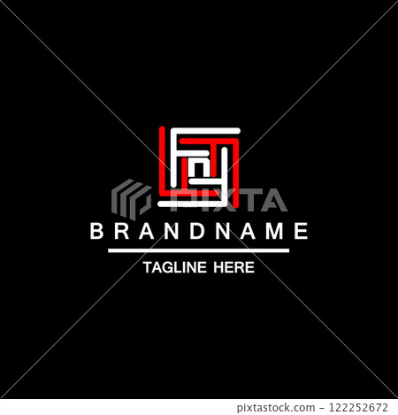 maze logo design letter n vector template maze logo design letter n vector template 122252672