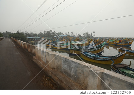Fishing boat at Harbor Kakinada India 122252709
