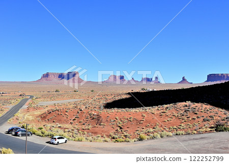 View of Monument Valley from Goulding's Lodge 122252799