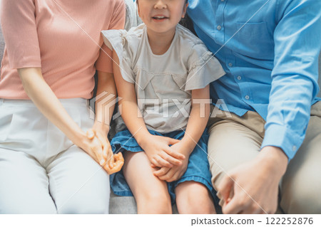 3 people family 3 people family 122252876