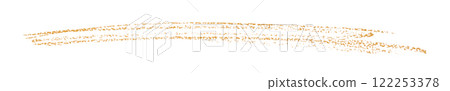Orange pencil strokes isolated on white background. Orange pencil strokes isolated on white background. 122253378