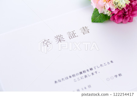 Graduation certificate 122254417