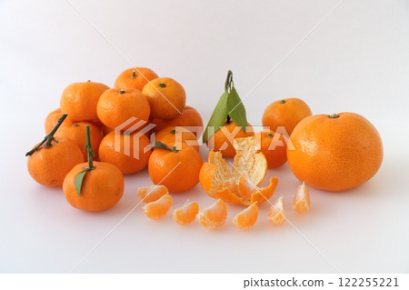 Cute and round small mandarin oranges (3-4cm, 3:2) 122255221
