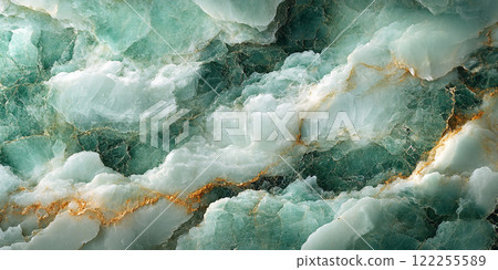 Dark green marbled marble texture Dark green marbled marble texture 122255589