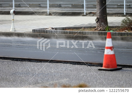 Road paving work Road paving work 122255670