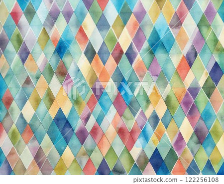 Pastel diamond pattern texture 122256108