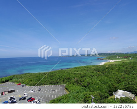 從角島燈塔看到的壯麗景色（山口縣下關市） 122256782