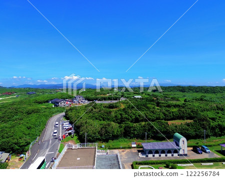 從角島燈塔看到的壯麗景色（山口縣下關市） 122256784