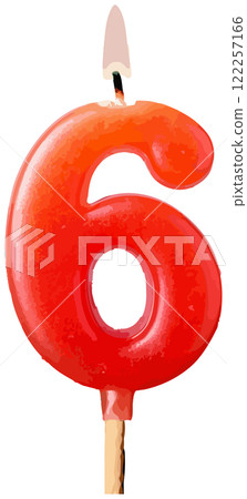 數字蠟燭6圖解 122257166