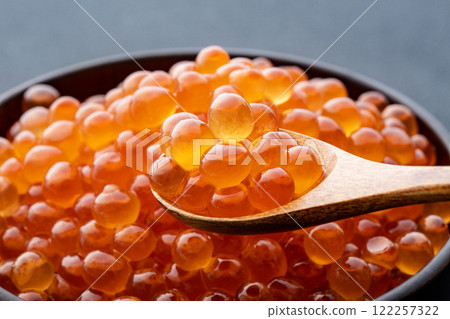 Salmon roe, salmon roe, horse mackerel, fish roe Salmon roe, salmon roe, horse mackerel, fish roe 122257322