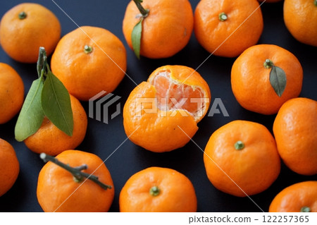 大腸和可愛小柑橘（3-4cm，3:2） 122257365