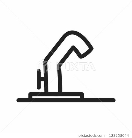 Water Tap icon vector. Suitable for mobile apps, web apps and print media. Water Tap icon vector. Suitable for mobile apps, web apps and print media. 122258044