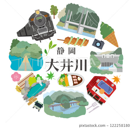 靜岡 大井川 觀光旅遊 122258180