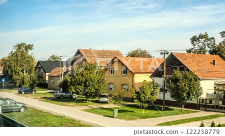 Belgrade, Serbia- 10152024: City view during daytime, buildings exterior Belgrade, Serbia- 10152024: City view during daytime, buildings exterior 122258779
