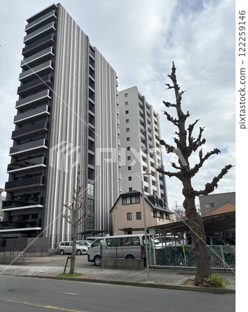 Two separate apartment buildings 122259146
