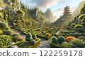 Beautiful Balinese temple in Bali 122259178