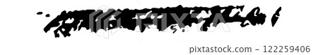 Grunge brush strokes. Ink painting. Hand drawn paintbrush shape, stain texture Grunge brush strokes. Ink painting. Hand drawn paintbrush shape, stain texture 122259406