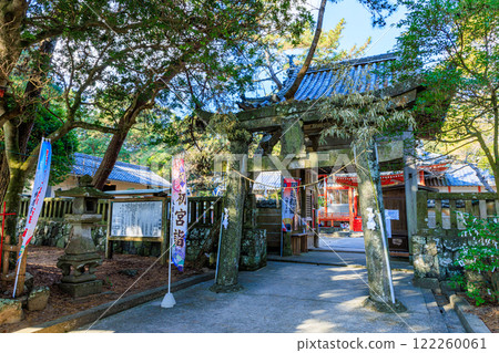 Winter at Yawata Nata Shrine in Kitsuki, Oita Prefecture 122260061