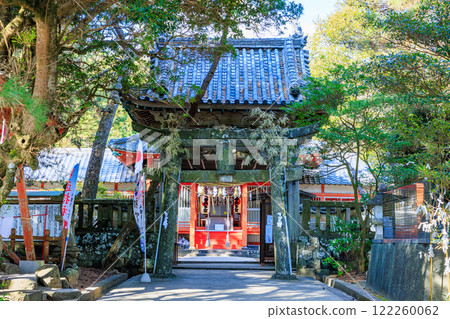 冬季大分縣杵築市的八幡那田宮神社 冬季大分縣杵築市的八幡那田宮神社 122260062