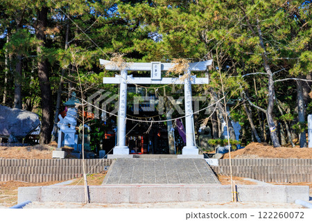 冬季大分縣杵築市的八幡那田宮神社 122260072