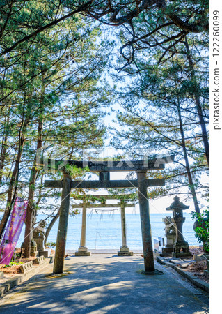 冬季大分縣杵築市的八幡那田宮神社 122260099