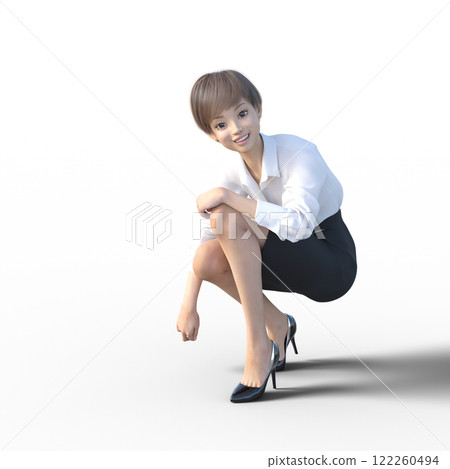 Woman posing Woman posing 122260494