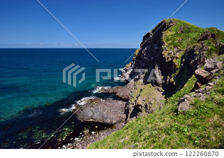Day lilies in full bloom on Rishiri Island 122260870