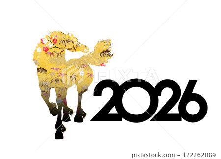 2026年新年賀卡 122262089