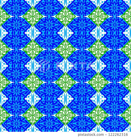 vector illustration of a beautiful colorful pattern with mandala vector illustration of a beautiful colorful pattern with mandala 122262316