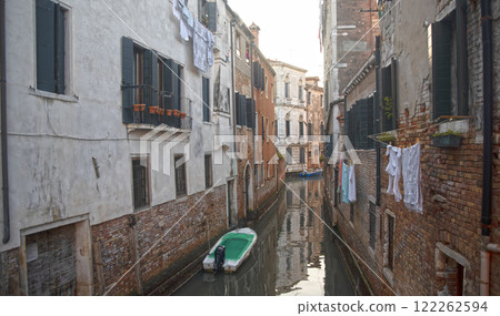 water channels and ancient houses Venice water channels and ancient houses Venice 122262594