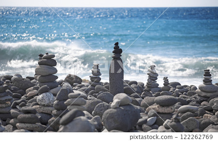 stones on top of each other in Tenerife stones on top of each other in Tenerife 122262769