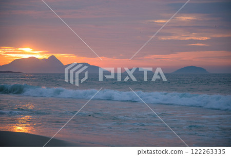 islands in the ocean in Rio de Janeiro 122263335