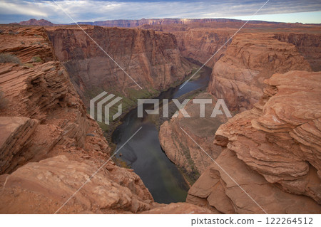 view of the Colorado River in the Grand Canyon in Arizona 122264512