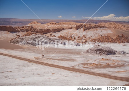 Winter and snow in the Atacama Desert in Chile Winter and snow in the Atacama Desert in Chile 122264576