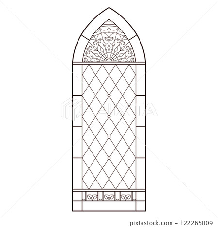 Geometric abstract ornament. Geometric abstract ornament. 122265009