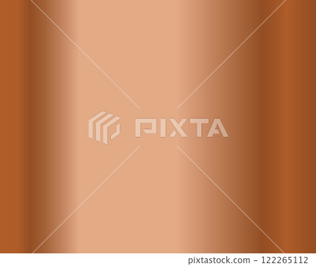 Copper foil texture gradient. Metal background. Vector illustration Copper foil texture gradient. Metal background. Vector illustration 122265112