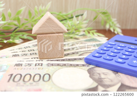 與房子有關的錢的圖片 122265600