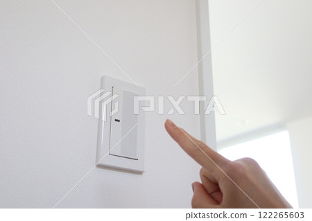 Residential Electrical Wall Switch Residential Electrical Wall Switch 122265603